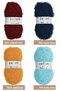 Premium Hard Bath Washcloth Rope, Fringed Rope, Hand Knitted Rope, Hard Washcloth Rope, Latte - 3