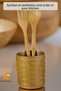 Countertop Spoon Holder Modern Countertop Spoon Holder Decorative Vertical Spoon Holder Gold Color Model 4 - 3