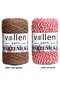 Premium 150 Meters 200 g Martenitsa String Orange White Package String Gift Packaging String, Orange White - 3