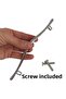 Duck Handle Chrome 128 mm Handle Furniture Kitchen Cabinet Drawer Cabinet Door Handle Handle Metal Handle(8 Pieces) - 2
