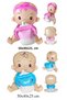 Gender Reveal Party Boy or Girl Boy or Girl Blue Pink Baby Balloon with Bottle - 4