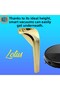 Furniture Riser Sofa Coffee Table Tv Unit Sofa Leg 23 cm Gold Gold Base Foot - 5