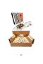 Large Size Polished Wooden Tree Wooden Okey Set 43 cm + Card Paper