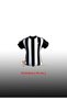 Black and White Jersey Foil Balloon - Fan Foil Balloon - Black and White Party Supplies 1 Piece - 2