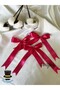 Fuchsia Satin Ribbon Bow 10 Pieces Large Size