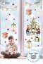 Cute Rabbits' New Year's Day Glass, Wall Sticker - 2