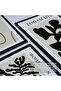 طقم طاولة مكون من 3 قطع بإطار مصفح أسود Hpn082 - 2