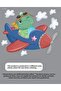 Cute Baby Hippo on Plane Themed Kids' Room Sticker for Socket Cabinet Door Wall Mirror Glass - 3