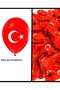 24 Pieces of Flag Balloons with Turkish Flag Red Printed Balloons for April 23, May 19, November 10, October 29 Decoration - 2