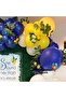 Balloon Set Yellow-Navy Blue-White 60-Piece Balloon Chain Set - 4