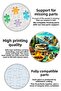 1000 Piece Campfire Chronicles Puzzle - Campfire Forest Nature Scenic Puzzle 68X48 cm - 4