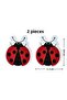 Iron-On Ladybug Woven Crest/Patch