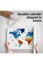 Wall Cover Flag Detailed Turkish Current World Map Canvas Wall Tapestry-4047 - 6