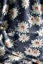 Mountain Daisy Patterned Digital Printed Fabric Suede-Like Texture Width 155cm Kms-33