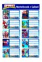 Spidey Notebook Label - Waterproof and Anti-tilt Pp Label