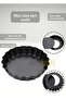 Mini Size Tart Mold with Removable Base Pie Mold Carbon Steel Cake Mold 10cm - 3