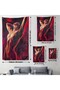 Dancing Woman Decorative Wall Cloth-Carpet-6399 - 3