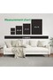 Wooden Framed 3 Piece Abstract Painting Home Home Living Room Bedroom Balcony Decor Qmrc45 - 2