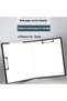 1Pc A4 File Folder, Document Organizer, Clamshell Clipboard, Paper Folder for Work and School... - 7