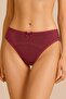 Front Ribbed Lace Stripe Bato Set of 3 - 6