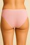 Front Back Ribbed Lace Trim Bikini Set of 3 - 7