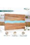 Luxury 100% Pure Ebony Wood & Resin Cutting Board – Food-Safe, Durable, Stylish for Kitchen - 5