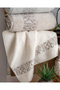 Buldan Üretim Dowry Luxury Jacquard Garden 4-Piece Hand/Face Towel I 50X90 - 3