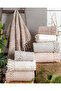 Buldan Üretim Dowry Luxury Jacquard Merlin 4-Piece Hand/Face Towel I 50X90
