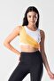 Women's Asymmetrical 2 Color Crop Sports Tank Top - 3