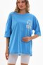 Men's Miami Printed Oversize Fit 100% Cotton Short Sleeve T-Shirt - 6