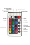 Multicolor 3D Lamp, USB Rechargeable LED Night Light with Remote Control - 6