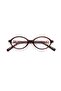 نظارات شاشة شفافة ذات إطار بيضاوي من Miux Leopard - 4