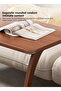 Living Room Sofa C-Shaped Push-Pull Small Coffee Table With Wheels - 6