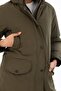 Women's Long Detachable Natural Fur Hooded Padded Wind Resistant Water Repellent down Jackets 8645 - 6