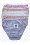 KOTA Girl's Ribbed natural cotton Assortment 5 pieces slip panties - 2