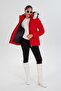 Women's Short Detachable Natural Fur Hooded Wind-Resistant Puffer Jacket 8671 - 7