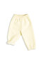Baby Thick Cotton Pocketless Jogger Pants - Ecru - 2