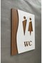 Wc Routing Sheet Practical Self Adhesive Tape White Pearl Mdf Series 15X20 cm - 4