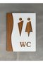 Wc Routing Sheet Practical Self Adhesive Tape White Pearl Mdf Series 15X20 cm