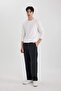 Sweatpants Oversize Wide Fit Straight Leg with Pockets C5383Ax24Sp - 2
