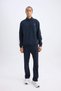 Sportsman Jogger Sweatpants Standard Fit Standard Leg Elastic Waist with Pockets D1957Ax24Au - 2