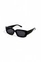 Volt Women's Black Rectangle Sunglasses - Thick Frame & Uv400 Protection - 5