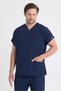 Set of 2 Top Jersey - Unisex Bat Sleeve Nurse and Doctor Jersey Set Scrubs Hospital Uniform - 8