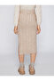 Midi Knitwear Skirt - 4