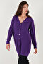 V-Neck Buttoned Long Knitwear Cardigan 4616040 Y - 5