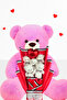 Plush Bear 90 cm Large Plush Teddy Bear Birthday Gift Gift Teddy Bear and Bouquet for Special Day