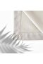 Velvet-Textured Tablecloth Light Cream - 3