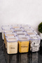 12-Piece Vacuum Lid Spice Bowl Set Transparent Label Spice Storage Container Jar Mica 900 ml - 7