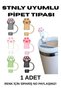 1Pcs 10mm Pipette Cover for Stnly Quencher Cover for Dust Shaped Pipette Head Silicone Cover - 8