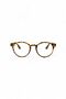 Unisex Oval Cut Round Leopard Classic Blue Light Protection Screen Glasses Blue Block - 6